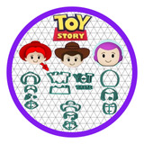 Kit Cortadores Toy Story