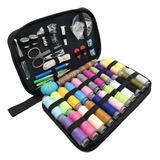 Kit Costura Com 120 Pçs Completo Com Estojo Para Reparo