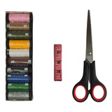 Kit Costura Com Tesoura
