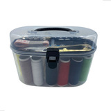 Kit Costura Portatil 55 Peças Completo Viagem Maleta Mini