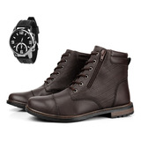 Kit Coturno Masculino Cano