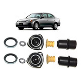 Kit Coxim Amortecedor Diante Honda Civic 2002 A 2006 1 Linh