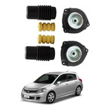 Kit Coxim Batente Amortecedor Dianteiro Nissan Tiida Livina