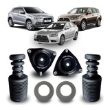 Kit Coxim Batente Amortecedor Dianteiro Outlander Asx Lancer Jeep Compass