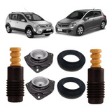 Kit Coxim Batente Amortecedor Dianteiro Tiida Livina 2008 