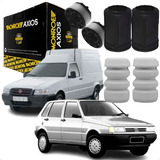 Kit Coxim Batente Coifa Dianteiro Uno Elba Fiorino 1992 2013