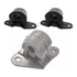 Kit Coxim Borracha Do Escapamento C3 2004 A 2013