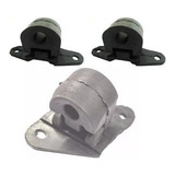 Kit Coxim Borracha Do Escapamento C3 2004 A 2013
