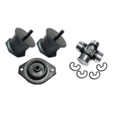 Kit Coxim Motor Câmbio E Cruzeta Do Cardan Chevette Opala