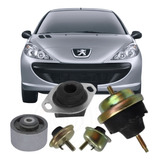 Kit Coxim Motor E Cambio Peugeot 206 207 1.0 1.4 1.6 Novos