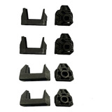 Kit Coxim Suporte Radiador Fox Gol G5 G6 Polo Saveiro