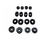 Kit Coxins De Borracha Carenagem Nx 350 Sahara 16 Peças