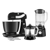 Kit Cozinha 3 Em 1 Britânia Bkt03 Preto 220v