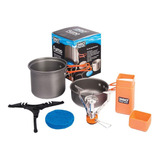 Kit Cozinha Camping Pesca Trekking Completo C Fogareiro