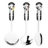 Kit Cozinha Colher De Arroz   Concha   Escumadeira Aço Inox