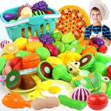 Kit Cozinha Comidinhas De Brinquedo Frutinhas Infantil Crec