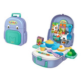 Kit Cozinha Fogãozinho Panelinha Infantil Brinquedo Maleta