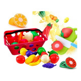 Kit Cozinha Infantil Com Cestinha Frutas