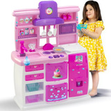 Kit Cozinha Infantil Grande Brinquedo Gigante Master Magic