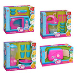 Kit Cozinha Infantil Microondas Batedeira Com Acessórios