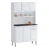 Kit Cozinha Itatiaia Rose Compacta Branco I3g1 105