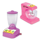 Kit Cozinha Liquidificador Batedeira De Brinquedo Infantil
