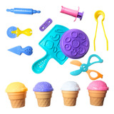 Kit Cozinheira Massinha Criativa Cozinha Educativo Brinquedo