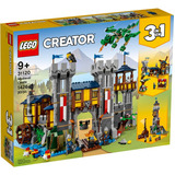 Kit Creator 31120 3 Em 1 Castelo Medieval 1426 Peças Lego