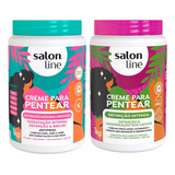 Kit Creme De Pentear Definição Máxima Intensa Salon Line