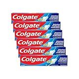 Kit Creme Dental Colgate Máxima Proteção Anticáries Tamanho Família 180g Com 6 Unidades
