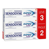 Kit Creme Dental Sensodyne Alívio Rápido E Duradouro Nfe