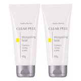 Kit Creme Facial Remoção De Impurezas E Células Mortas