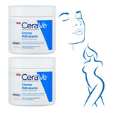 Kit Creme Hidratante Cerave Pele Seca Semperfume 454gr Corpo