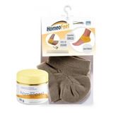 Kit Creme Hidratante Homeopast Homeofeet meia Tipo De Embalagem Pote Fragrância Suave Tipos De Pele Para Os Tipos De Pele
