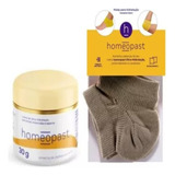 Kit Creme Hidratante Homeopast Ultra 30g Meia Homeofeet Fragrância Caqui