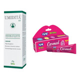Kit Creme Hidratante Umiditá Ai 45g Carmed Fini