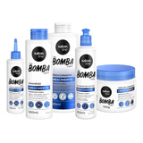 Kit Crescimento E Força Sos Bomba Completo Tonico Capilar