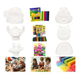 Kit Criancas Pintura Pais