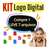 Kit Criar Logo Criação Logotipo Fazer Logomarca Empresa