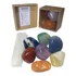 Kit Cristais 7 Chakras Pedras Grande Semi Preciosas   Brinde