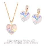 Kit Cristal Swarovski Coracao
