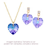 Kit Cristal Swarovski Coracao