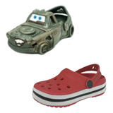 Kit Crocs Infantil Carros