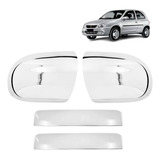 Kit Cromado Aplique Retrovisor Maçanetas Corsa 1995