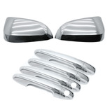 Kit Cromado Hilux 2016 2017 4p Capa De Maçaneta E Retrovisor