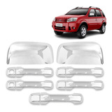 Kit Cromados Macanetas Retrovisor