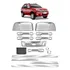 Kit Cromo Ecosport 10/12 Protetor Bandeja Grade Friso Largo