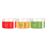 Kit Cronograma Dia A Dia Argan Manteiga Queratina Alphahall