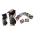 Kit Crossfit Grip Luva Hand Grip Lona Lion+munhequeira Nogue