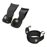 Kit Crossfit Grip Luva Lion Nc Extreme Luva Munhequeira
